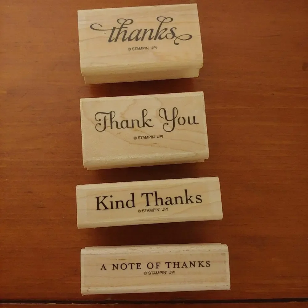 Stampin' UP! Thank you Stamp Set